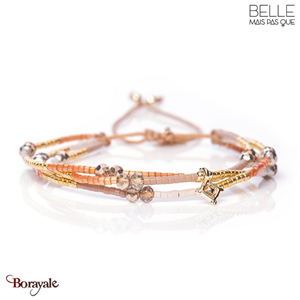 Bracelet Belle mais pas que- collection Peach Nougat B-1725-NOUGA