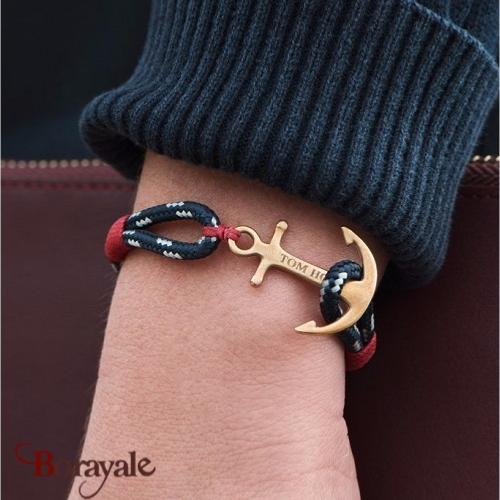 Bracelet ancre de marine tom hope pacific red s