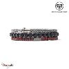 Bracelet Rebel & Rose Collection : Glass Rocks Red Jazz Taille L RR-40117-S-L