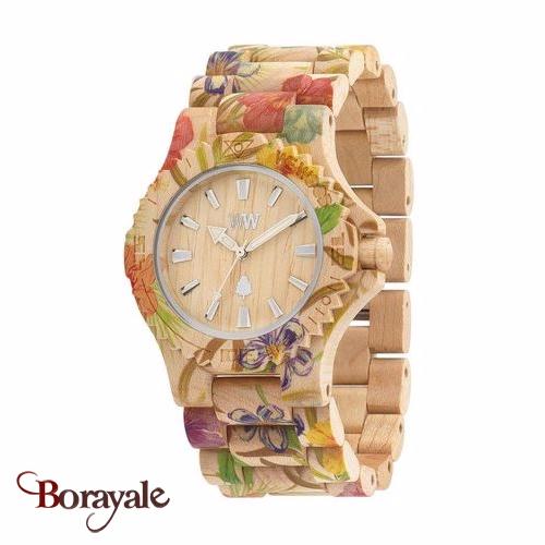 Montre en bois Wewood femme Date flower beige 70221200 ~ Montre En Bois Femme Montre en bois Wewood femme Date flower beige 70221200 ~ Montre En Bois Femme