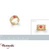 Bague Plaqué Or fin Collection : Cornaline Taille : 52
