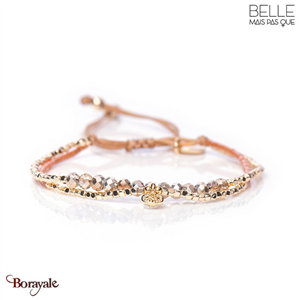 Bracelet Belle mais pas que- collection Peach Nougat B-1817-NOUGA