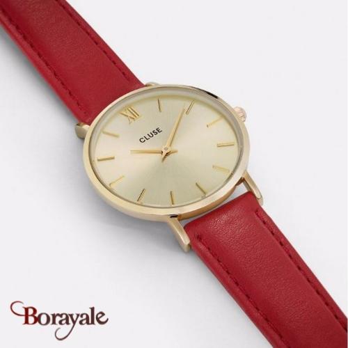 Montre cluse rouge Clearance