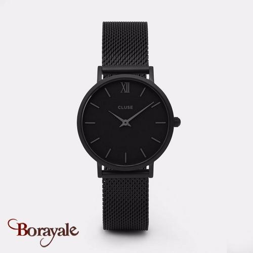 Cluse Montre Cluse Cluse Noir Montre Montre NoirMesh Minuit Minuit NoirMesh Noir Noir Minuit CxoBWred