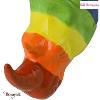 Rhino céramique décorative Ryan Pomme Pidou Rainbow Taille L