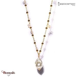 Collier Ippocampo femme, collection : Oro Perla