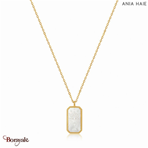 Wild Soul, Collier Argent plaqué Or 14 carats ANIA-HAIE N030-02G