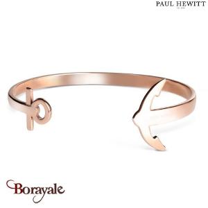 Bracelet Paul Hewitt Collection Ancuff acier plaqué or rose PH-CU-R-L