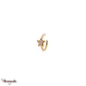 Bague d'oreille Plaqué Or fin Borayale Collection : Les étincelantes