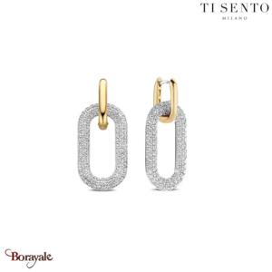 Boucles d'oreilles TI Sento Collection : Milano Argent plaqué Or 7844ZY