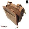 Besace Gibecière KASZER collection Kansas marron naturel foncé 20059-C6