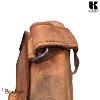 Besace Gibecière KASZER collection Kansas marron naturel foncé 20059-C6