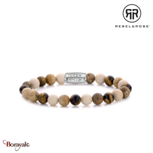 Bracelet Rebel & Rose Amour d'automne - 8mm M, Homme RR-80063-S-M