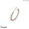 Boucles d'oreilles Paul Hewitt Anchor acier plaqué or rose PH-ER-ROH-R