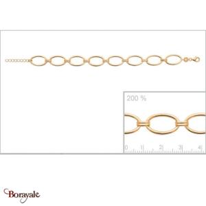 Bracelet Plaqué Or fin Borayale Collection : Les essentielles