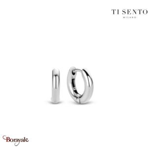 Boucles d'oreilles TI Sento créoles femme 7210SI