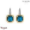Boucles d'oreilles TI Sento Topaze femme 78042DB