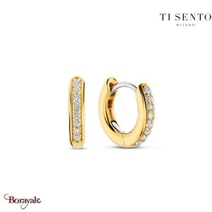 Boucles d'oreilles TI Sento Minimaliste femme 7811ZY