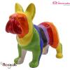 Bulldog Français décoratif  jack  Pomme Pidou Rainbow Taille L