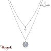 Collier LUNELIA Pierre Lannier BJ30A0111 acier poli de couleur argent