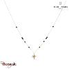 Collier AUSTRALE Pierre Lannier BJ22A0231 acier poli de couleur or