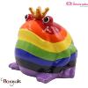 Grenouille tirelire décorative  Pomme Pidou Rainbow Taille XL