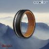 Bague Zirconium Noir Apollon homme