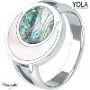 Bague Yola Nature Féminité Acier poli IK-181-54