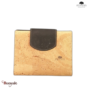 Portefeuille MONTADO en liège naturel, made in Portugal Femme 56122-NAT