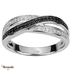 Bague, Gemstar Brand Femme, collection Borayale argent 925
