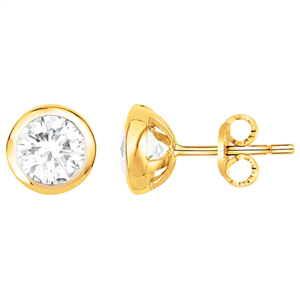 Boucles d'oreilles Gemstar Brand, collection : Plaqué OR Femme