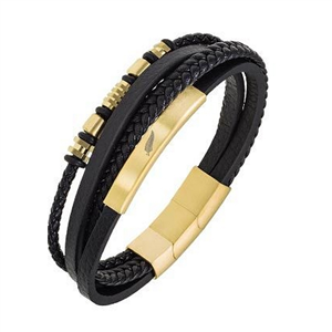 Bracelet 4 rangs All Blacks AB-682315