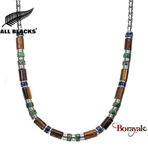 Collier All Blacks bijoux Homme acier 682421