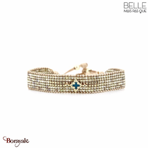 Bracelet Belle mais pas que, Emeraude paradise, Vert émeraude - Turquoise foncé