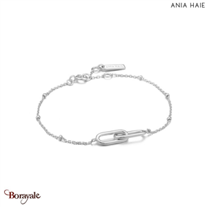 Chain réaction, Bracelet Argent plaqué rhodium  ANIA-HAIE B021-01H