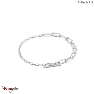 Chain réaction, Bracelet Argent plaqué rhodium  ANIA-HAIE B021-02H