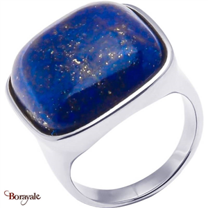 Bague Lapis Lazuli, Collection: Coussin YOLA Taille 56