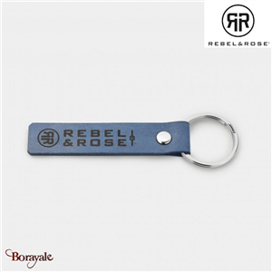 Porte clés Rebel & Rose Bleu marine Bleu marine hommes RR-025-I