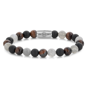 Bracelet Rebel & Rose Sentiments d'automne - 8 mm L, Homme RR-80070-S-L