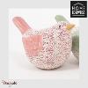 Oiseaux rouge terre Home Edelweiss collection : Tukata 10 cm