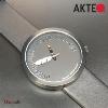 Montre AKTEO Art - Lettres Ecrivain 48 mm noir ronde ALe21