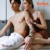 Montre KELTON Grande Colorama blanche quartz Unisexe 9124322