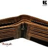 Porte cartes et billets KASZER collection Oregon Marron naturel 512404-MC6