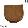 Porte monnaie crapaud KASZER collection Oregon Marron naturel 581004-MC6
