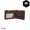 Portefeuille Bear Design en Cuir de vachette brut Brut Collection : brut