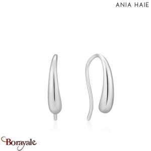 Luxe Minimalism, Boucles d'oreilles Argent plaqué rhodium  ANIA-HAIE E024-02H