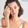Bague Ania Haie Luxe Minimalism argent 925° plaqué rhodium de haute qualité R024