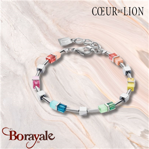 Nuance: 1527 Bracelet Cœur de lion with European Crystals bijoux