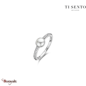 Bague TI Sento Perles femme 12308PW-54