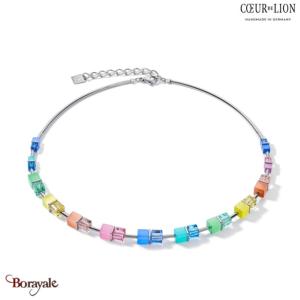 Nuance: 1522, Collier Géo cubes par Cœur de Lion